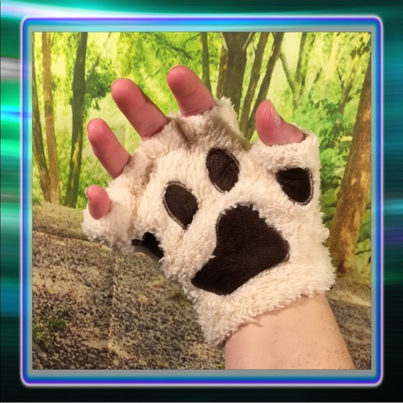 Fingerless Mittens Gloves - Picture 4 of 10